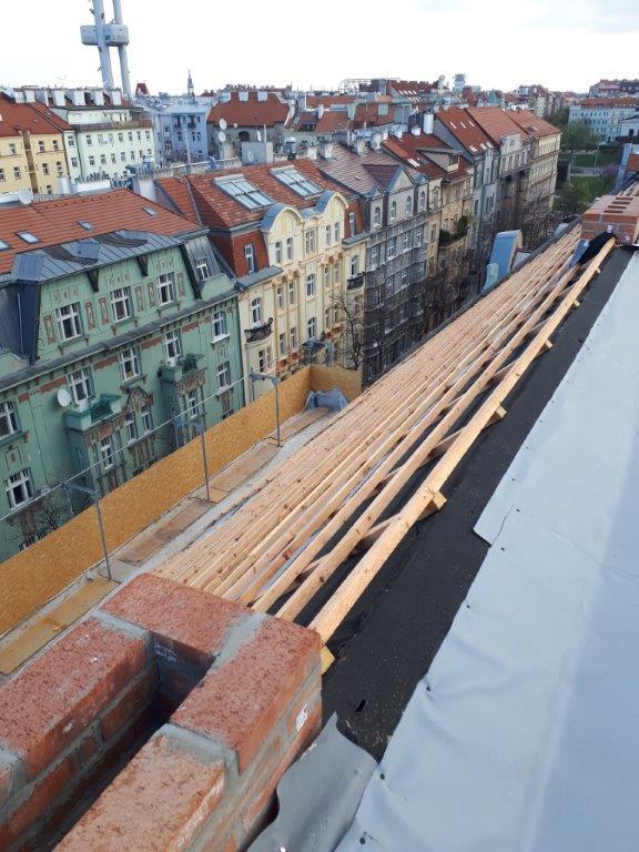 2012 Stavební úpravy BD Mánesova 78